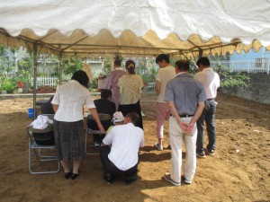 Y様邸地鎮祭執り行いました！