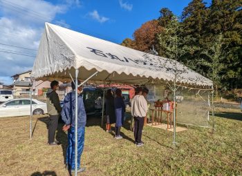 土曜日曜は二日連続で地鎮祭でした♪